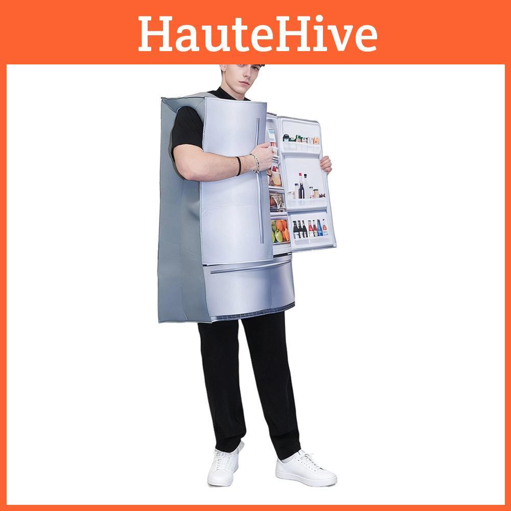 Halloween-Kostüm Kühlschrank Cosplay-Anzug für Erwachsene Party- und Bar-Spaß-Kreative