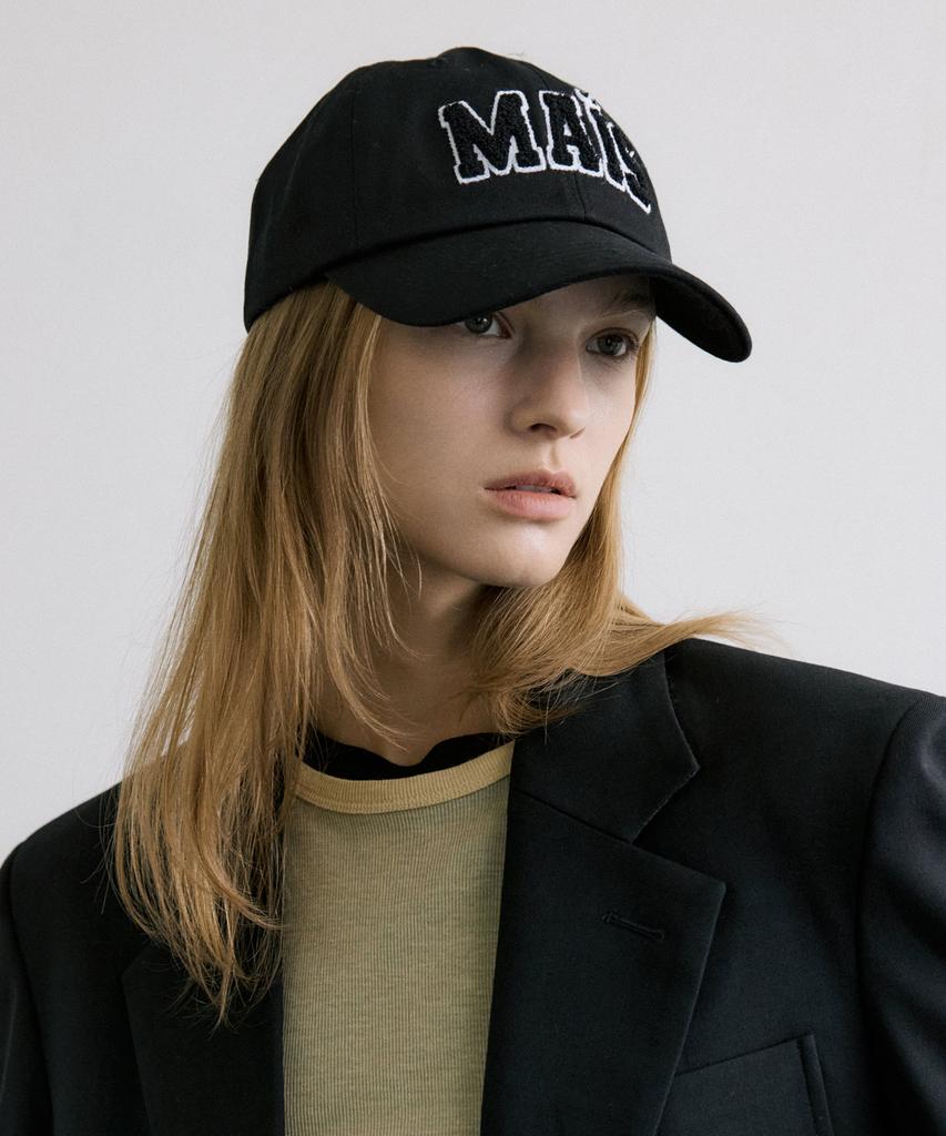 MAIS Signature Boucle Logo Ball Cap / Black