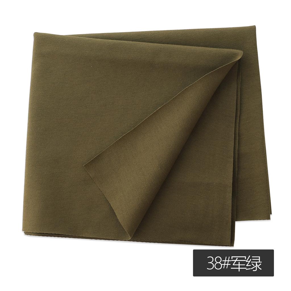 All Cotton Plain Knit Fabric Summer Baby Short Sleeved Thin Jersey Jacket Inner Lining Home Dress DIY Fashionable Sewing Cloth