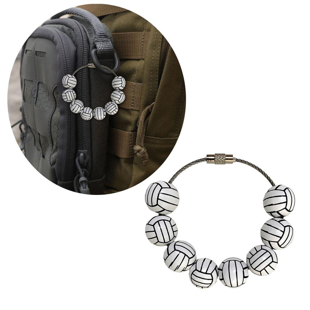 Baseball Shaped Sports Pendant Accessory Attractive Baseball Bag Embellishment Elegant Bag Hanging Ornament for Parties