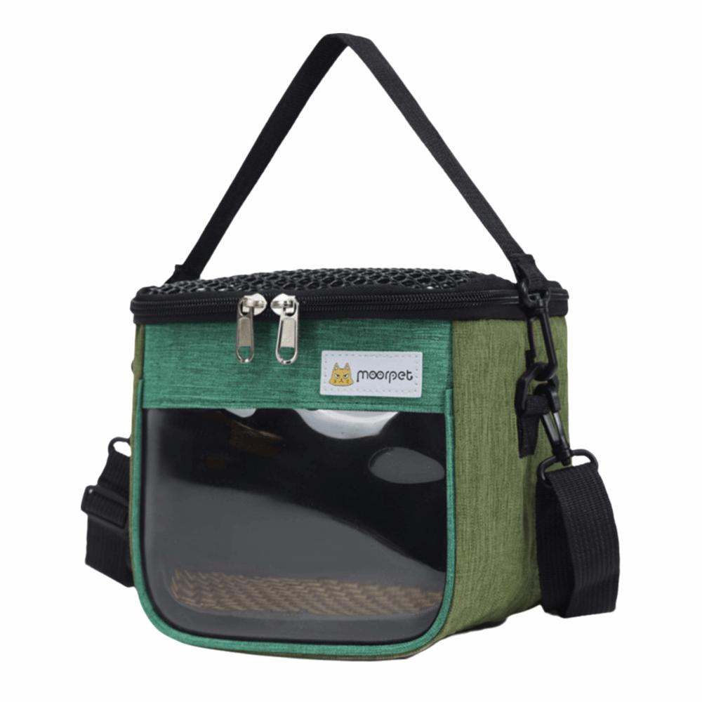 Clear View Pet Takeaway Bag Handheld Pet Backpack Pet Carrying Box Chinchilla Outdoor Cage  Bird