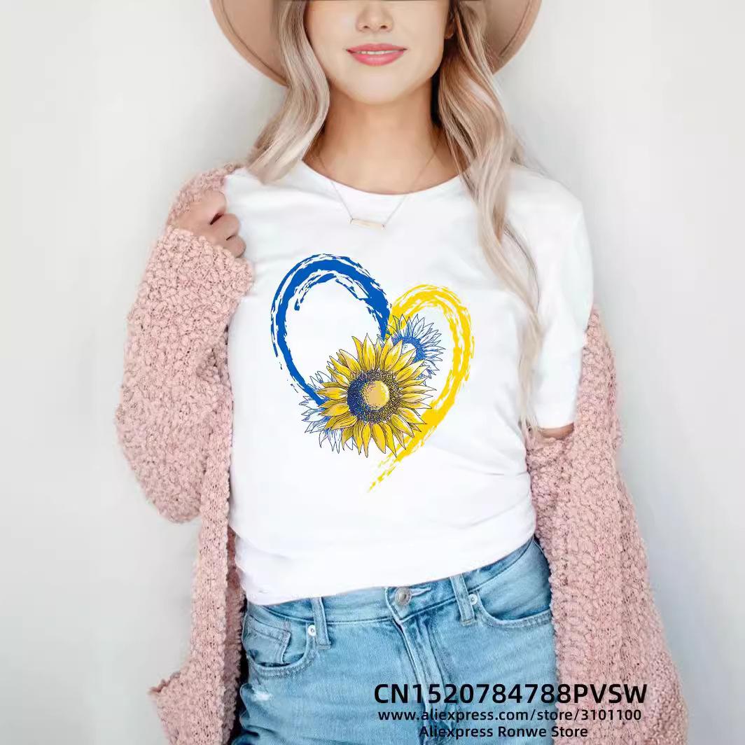 

Летний топ с круглым вырезом и принтом, модные повседневные милые женские футболки из чистого хлопка с короткими рукавами M