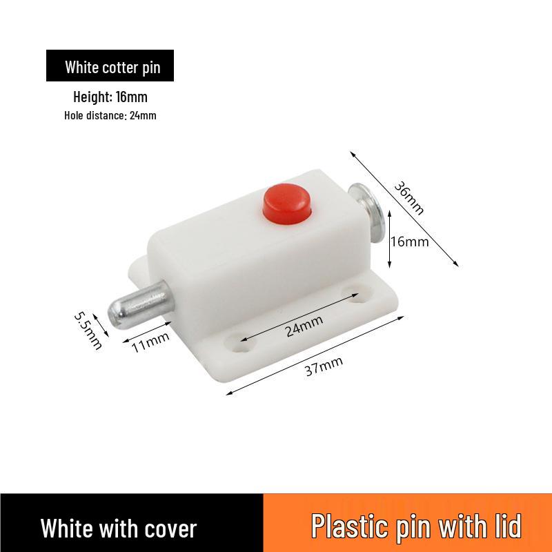 Surface Mount Automatic Spring Latch for Wooden Cabinets and Doors