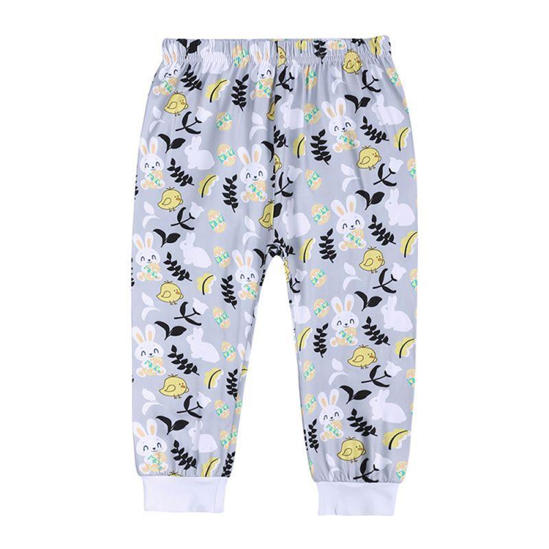 1-13 Years Kids Pajama Set Long Sleeve Sweatshirt and Pants Loungewear