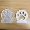 Candlesticks Castings Molds Pet Paw Candle Holder Silicone Molds Candle Holder Resin Mould for Candle Holder Making