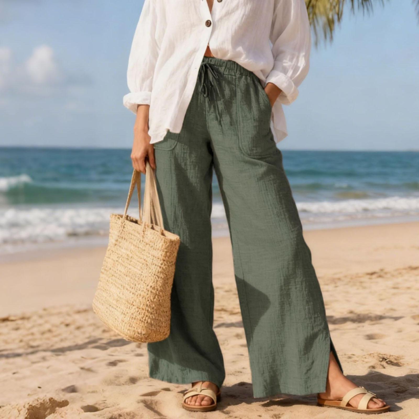 

Женские брюки с карманами, флисовые, свободные джоггеры S чёрный