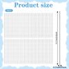 50PCS Pen Extenders for Beadable Pens, 4.6 Inch Stainless Steel Blank Bars for Beadable Pens Beaded Pen Extender Rods Beadpen Bar Extender Beaded