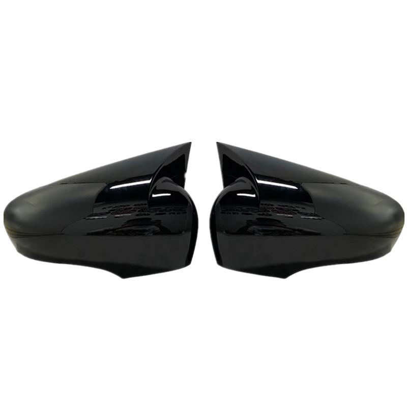 

Пара боковых крыльев зеркала заднего вида, крышка зеркала заднего вида для Renault Megane 4 MK4 2016-зеркало Glossy Black
