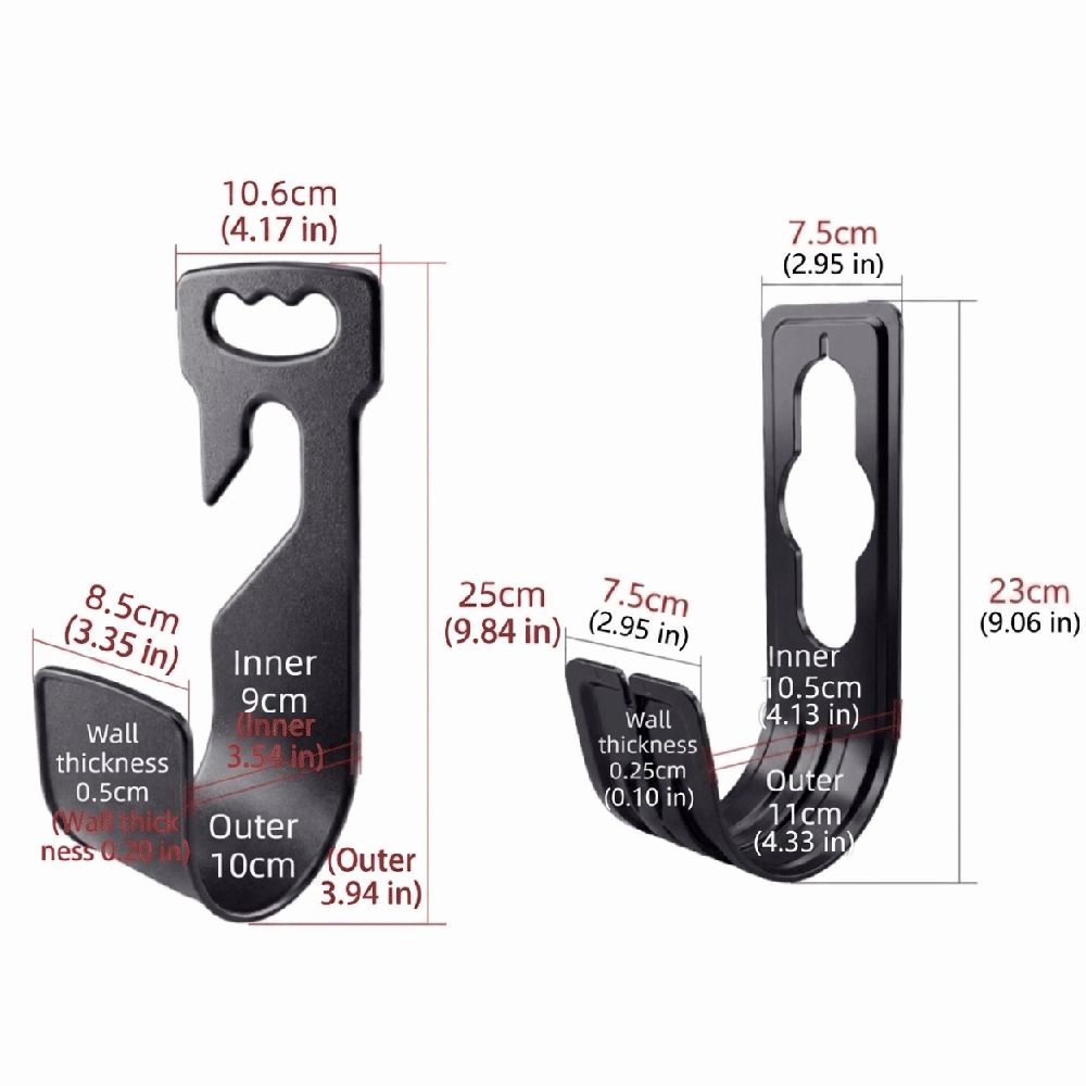 Heavy-Duty Wall-Mounted Hose Hanger Easy To Install Large Weight Capacity Garden Hose Winder Solid Material Bend Resistant