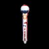 10pcs Soccer Ball Hand Stick Foil Balloon Soccer Sports Theme Party Baby Shower Decor Football Club Decoration Supplies Kids Toy