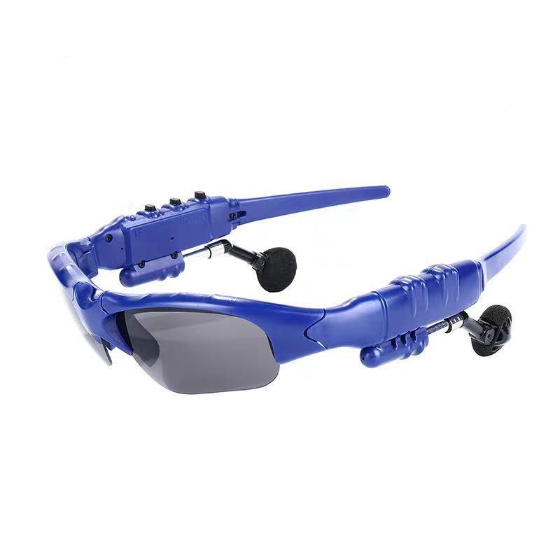 Bluetooth 5.4 Smart Music Sunglasses - Upgraded Stereo Audio for Music and Calls.