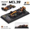 Burago 1:64   F1 Sf25 Mclaren Ferrari Red Bull Mercedes-Amg Legierung Auto Modell Auto Modell Serie Weihnachtsgeschenk Spielzeug
