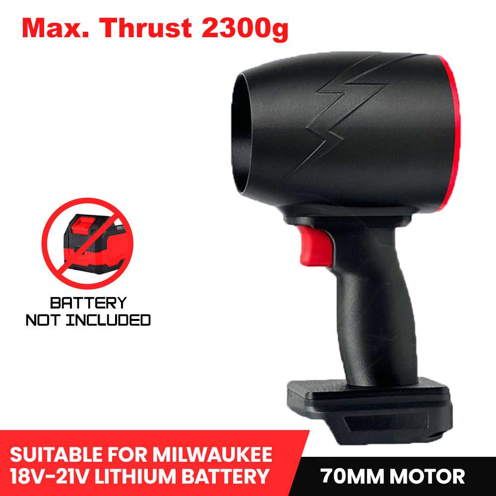 Powerful 64mm/70mm Handheld Turbo Jet Fan High Speed Brushless Motor Thrust 1500-2300g Car Wash Air Gun 1000W Violent Air Blower