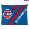 Detroit Pistons Wall Tapestry Aesthetic Wall Hanging Printed Fabric Blanket Decorative Tapestries for Bedroom Living Room Home Decor