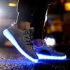USB Coconut Luminous Shoes Led Light Shoes Fashion Men's and Women's Sports Shoes, Factory Coconut Shoes