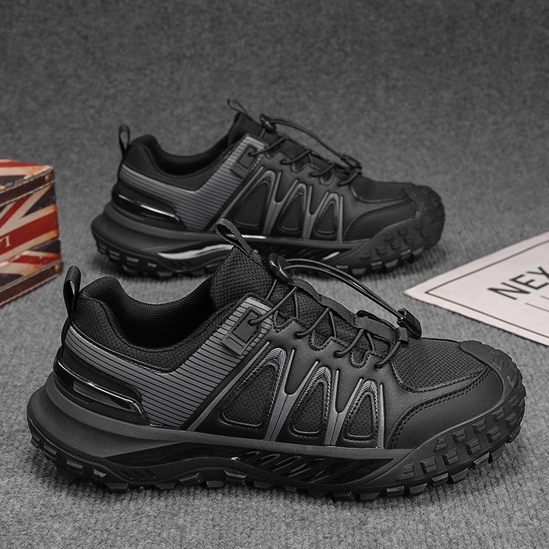 Mesh Breathable Men's Shoes Spring and Summer New Student Running Shoes Lightweight Deodorant Outdoor Casual Hiking Shoes