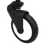 Stroller Accessories Stroller Wheels Screw Clip Type PU Tyre Side Cover Wheel Axle  Accessories
