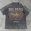 Vintage Big Bend Texas National Park Graphic Tshirt, Retro Comfort Colors® Desert Landscape 90s Unisex Shirt