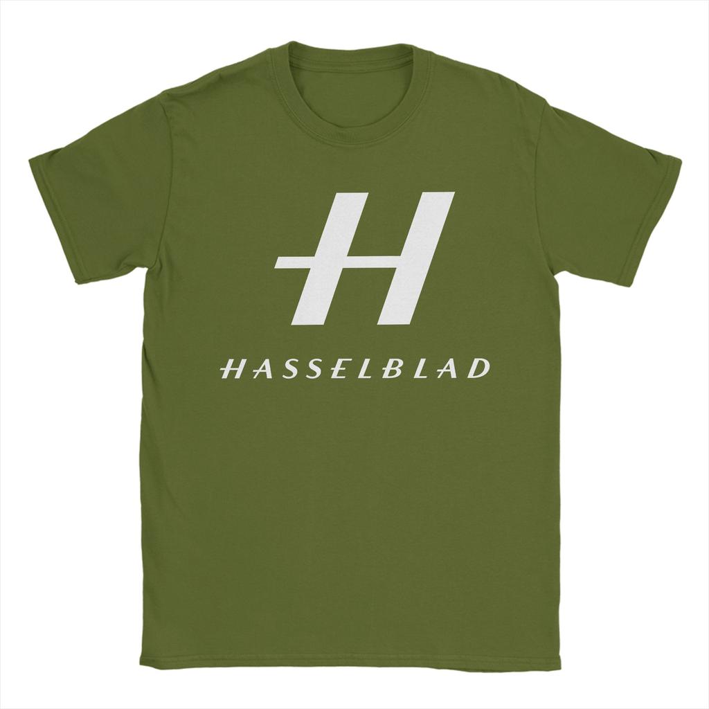 Hasselblad Film Photography Swedish T Shirt Harajuku T Shirts ShortSleeve Vintage Tops Beach Cotton Plus Size Clothes