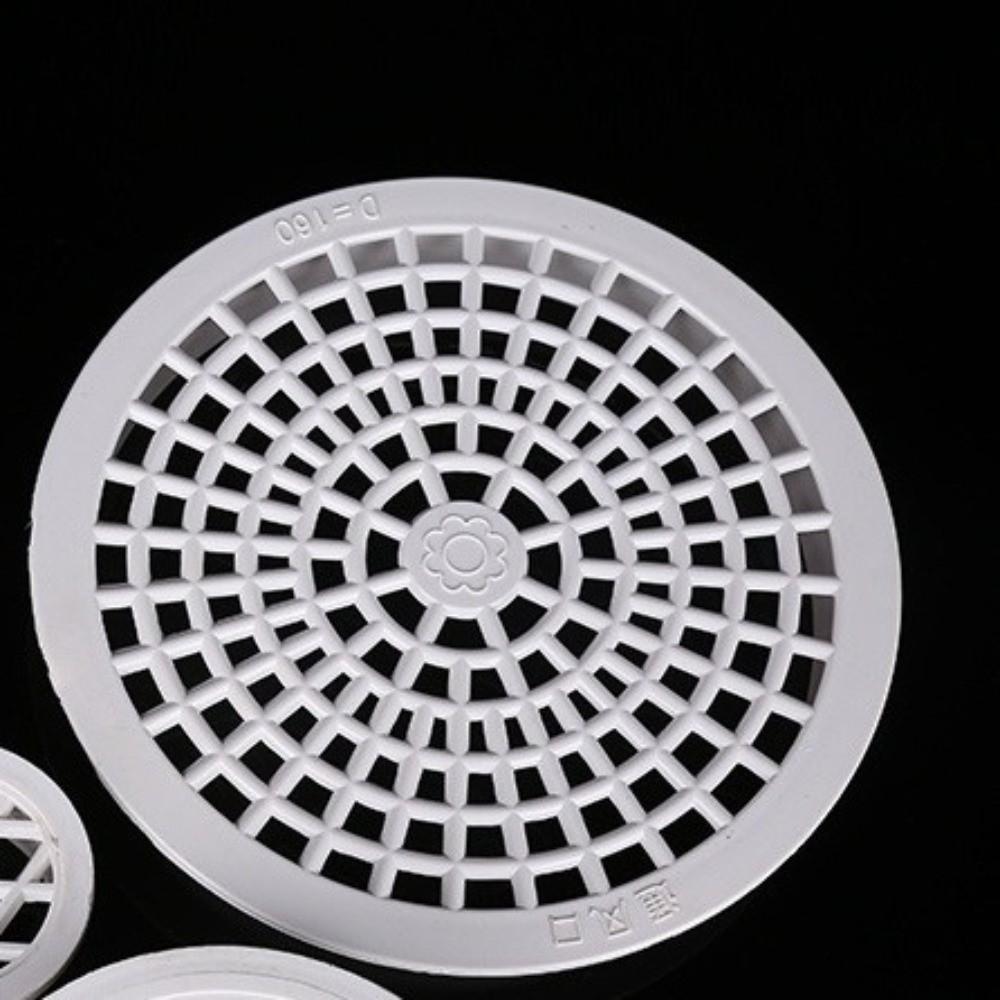 Przydatny plastikowy odpływ dachowy podłogowy okrągła osłona przeciwblokująca na balkon rura deszczowa zaślepka przyłącze kanalizacyjne