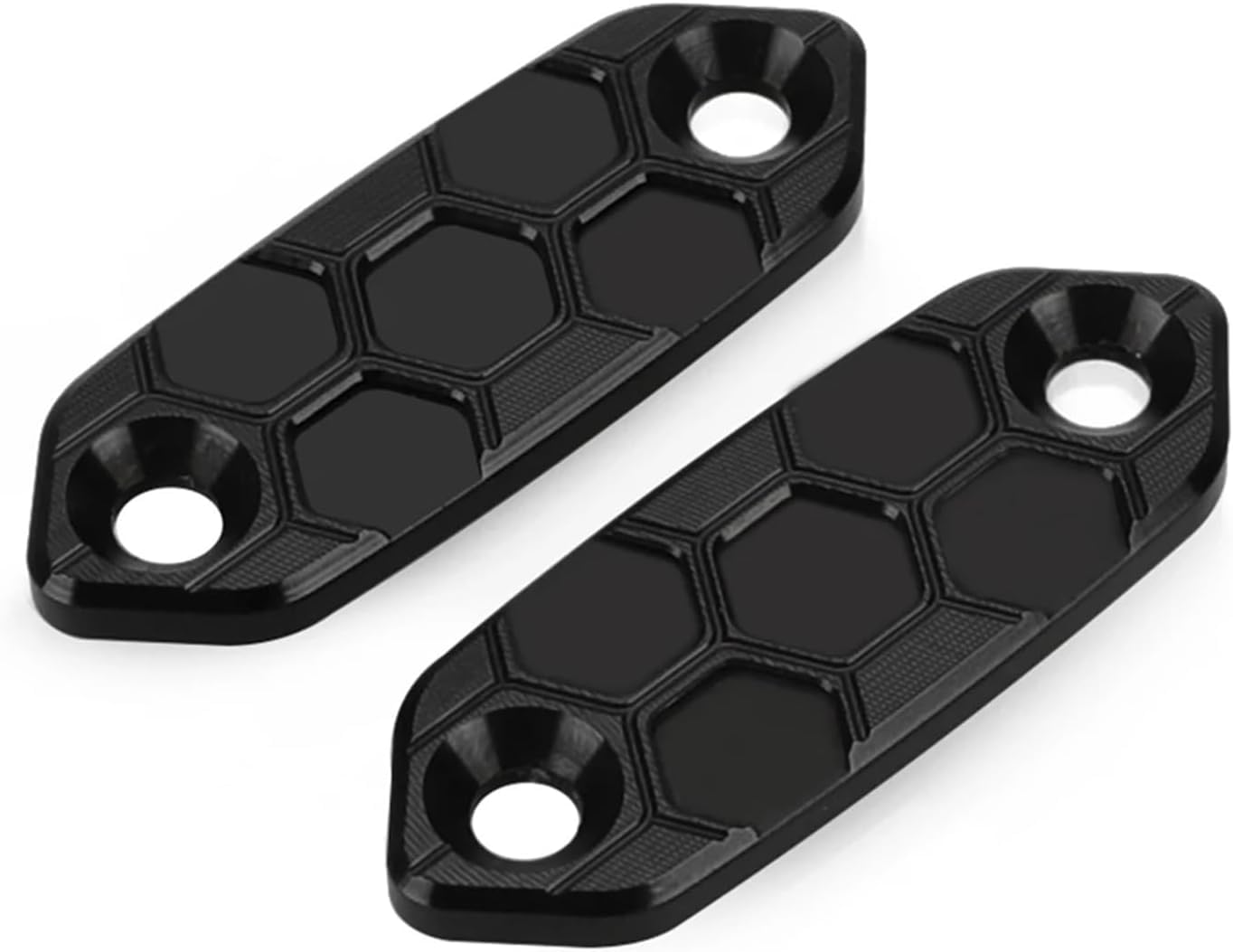 

Motorcycle Rear View Mirror Hole Cap Block Off Base Plate чёрный