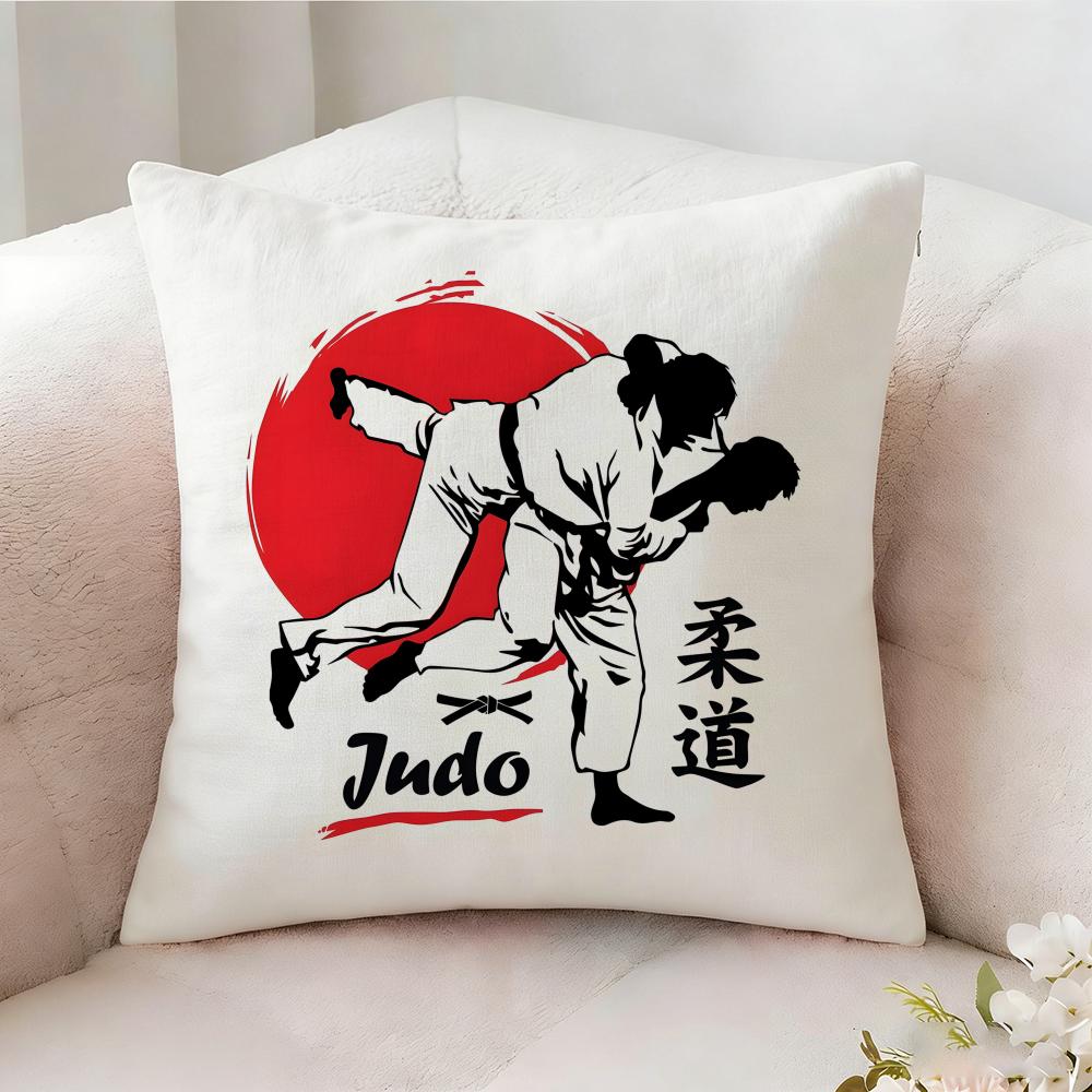 Judo Fashion Pillow Case Pillowcase, Double-Sided Printed, Sofa Cushion, Bedroom Headboard Pillow