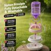 Automatic Water Replenishment Cat Ear Gravity Pet Water Drinker Pet Drinking Station  For Cats Dogs