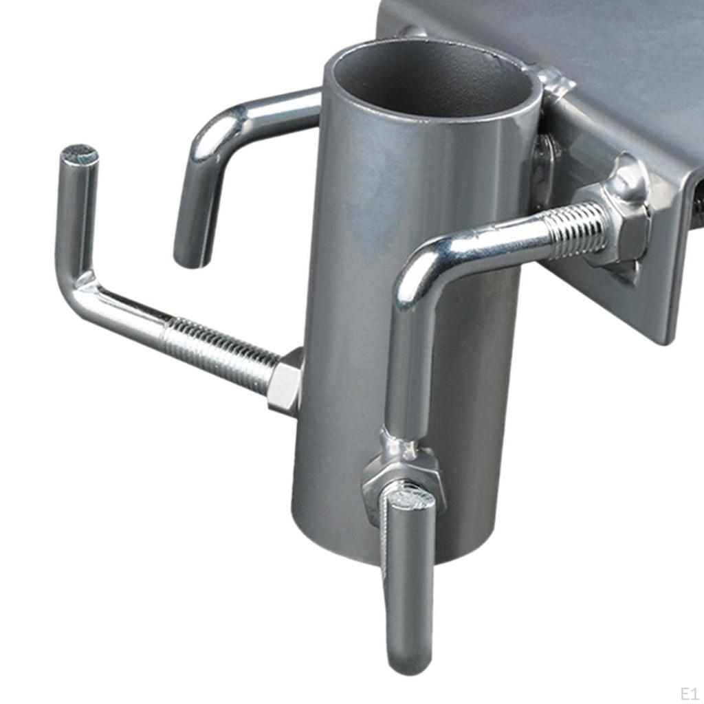 Tricycles Sun Umbrella Stand Parasol Holder Garden Fixed Bracket Adjustable for Landscape