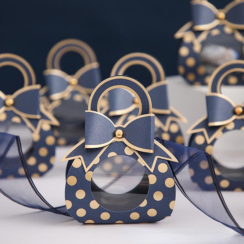 10 Stück/Los Hochzeitsgastgeschenk-Boxen und -Tüten Schokoladen-Süßigkeiten-Boxen für Hochzeit Babyparty Geburtstag Gäste Gastgeschenke Event Party.
