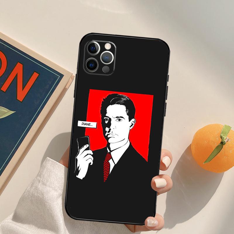

Twin Peaks Meanwhile Cover Case For iPhone 16 15 14 13 12 11 Pro Max XS XR X 12 13 Mini 16 15 Plus Fundas iPhone 12