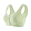 Women S Plus Size Thin Front Closure No Wire Vest Style Bra For Elderly