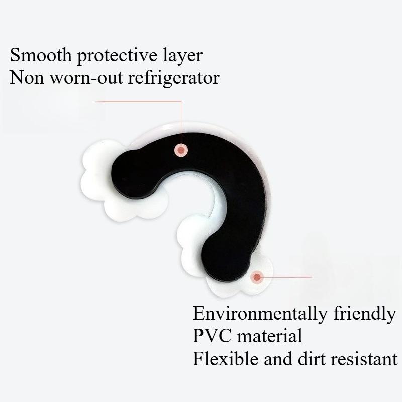 12pcs Cartoon Hamburger Refrigerator MagnetsCreative Fridge StickersBadge Soft Rubber Magnetsfor Home DecorHoliday Gifts