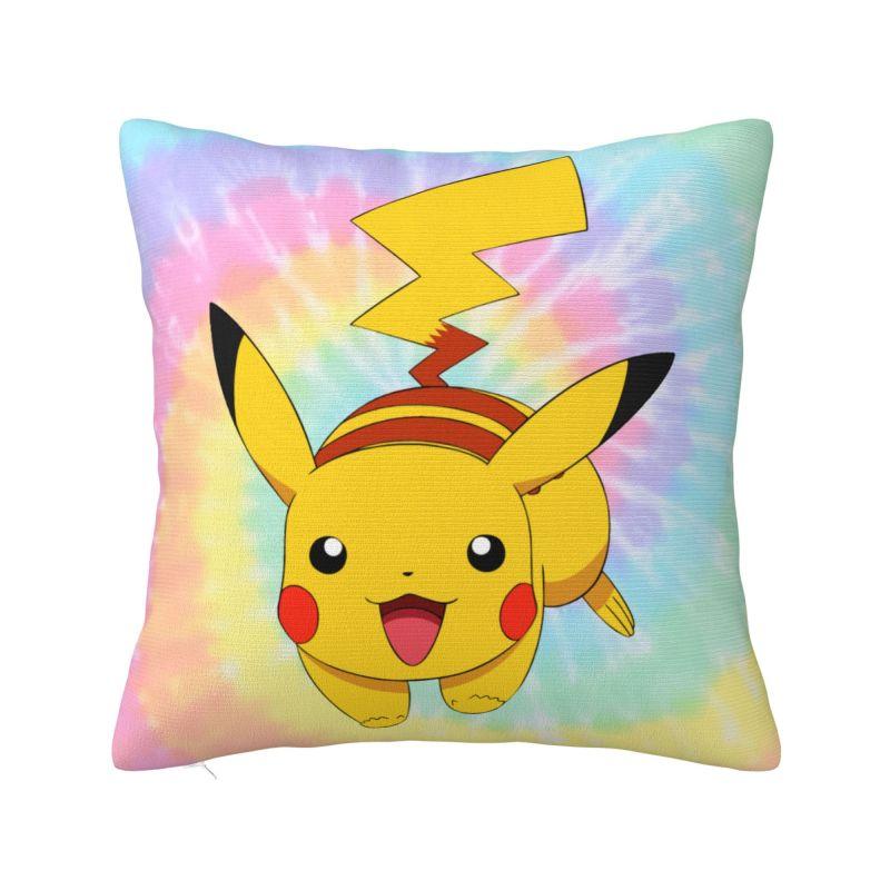 

Пользовательские Покемоны Пикачу Наволочки Декорация Гостиной 3D Принт Наволочка для Подушки Дивана Полиэстер Наволочка Дакимакура 30x30cm 12x12in