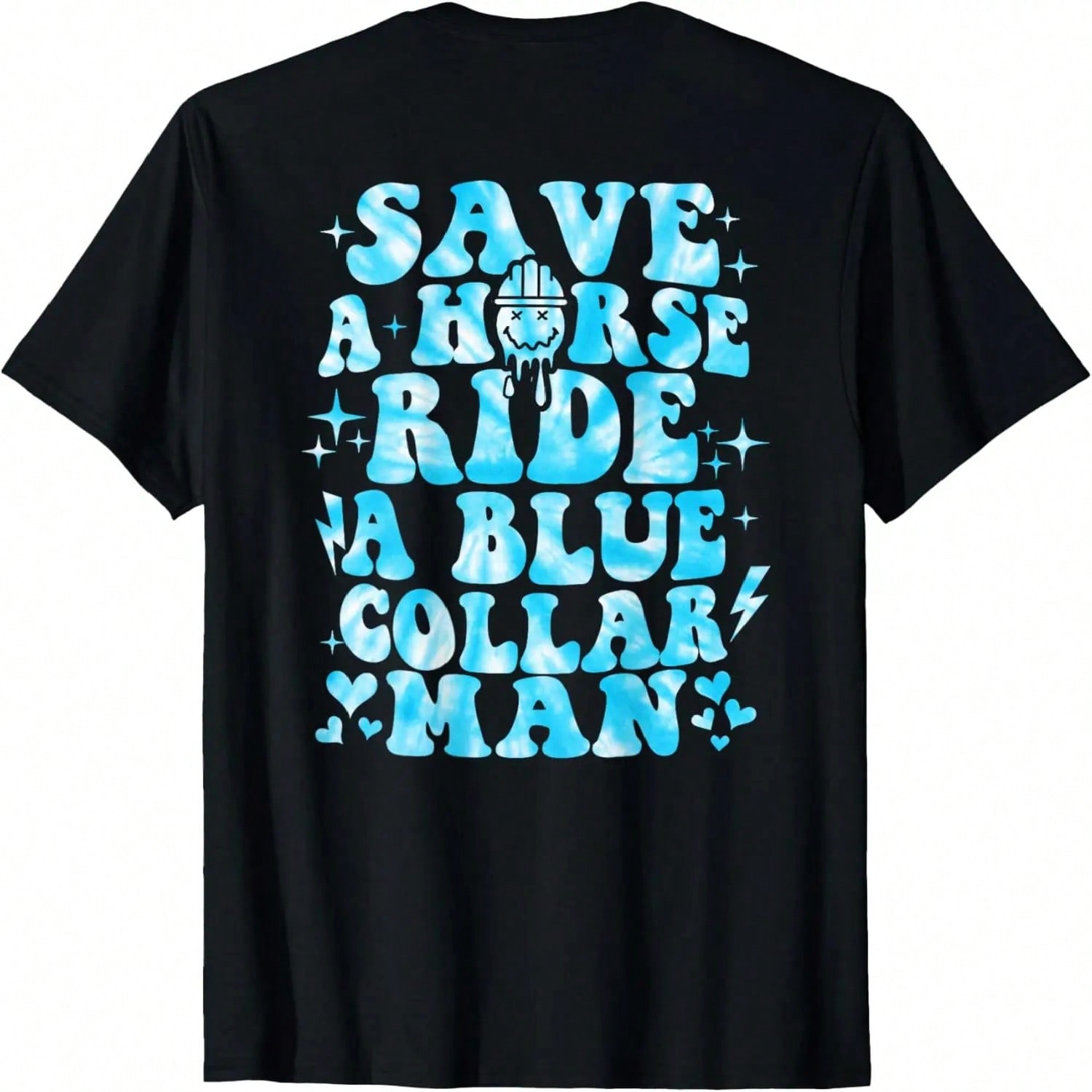 This Runs On Jesus And Horses Tee Horse Lovers Novelty T-Shirt S разноцветный