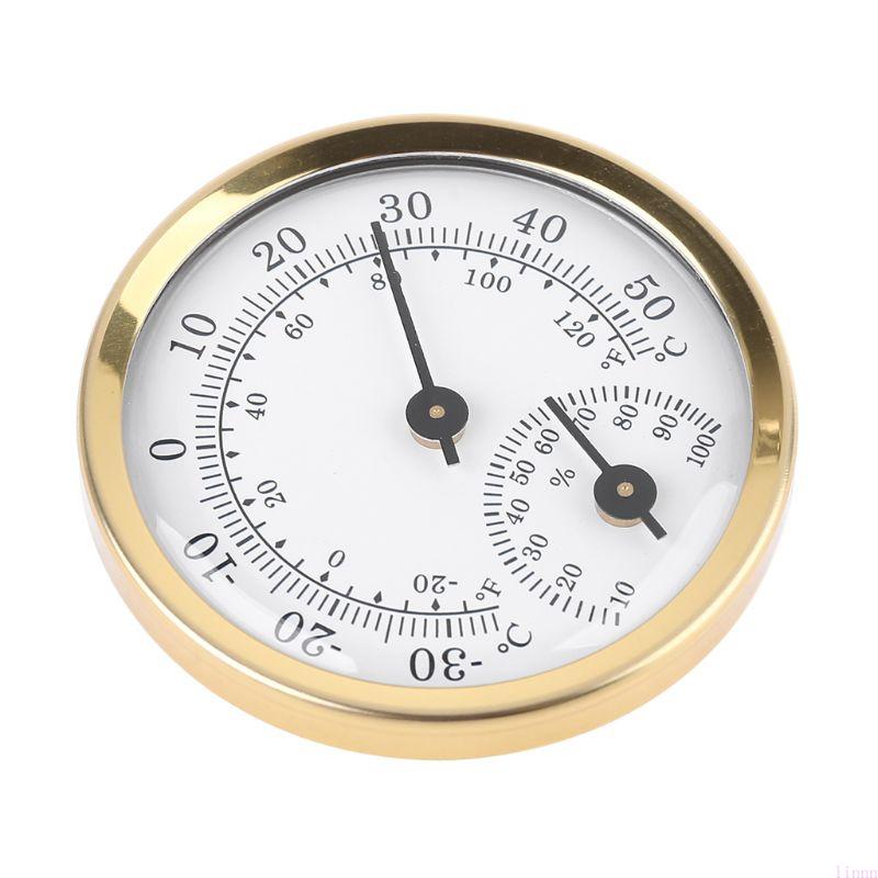 2 In 1 Thermometer Hygrometer 58mm for Indoor and Outdoor Use High-accuracy