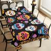 Mexico Calavera Rectangle Table Cloth for Table Decor Kitchen Dining Waterproof Reusable Tablecloth for Tables Indoor Outdoor