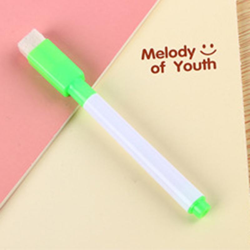 Magnetic Dry Wipe White Board Window Markers Environmental Whiteboard Pen  with A Brush Colors