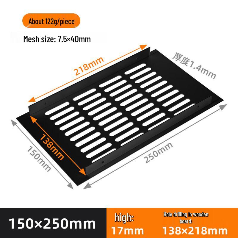 Rongyu Aluminum Alloy Cabinet Ventilation Grille