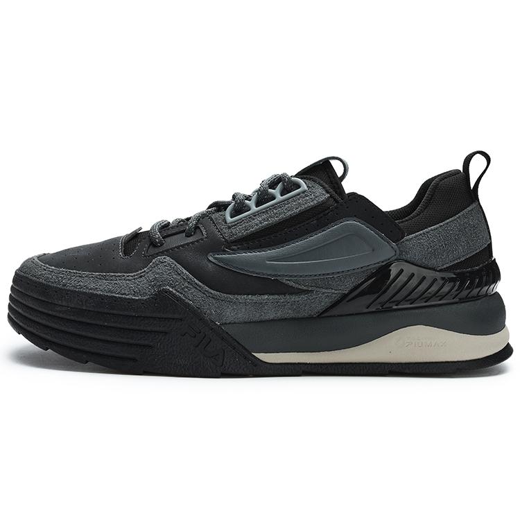 FILA PALA Fabric Low top Skateboard Shoes Men s Black Contour Gray F12M311203FBD 40