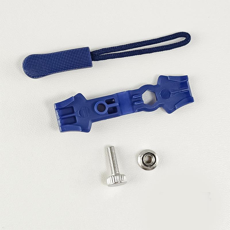 

10pcs Universal Detachable Metal Zipper Slider Puller Detachable Instant Repair Kit DIY Replacement Lever Locks for Clothing