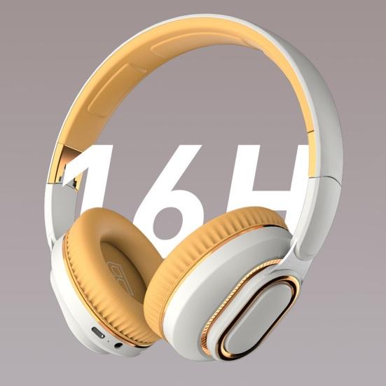 H7 Bluetooth-compatible Headphone Over Ear Deep Bass Foldable Noise Reduction Stereo Sound Wireless Headset Gaming Wear