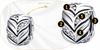Charms Pattern Zircons 925 Bead Charms Tread Pendant