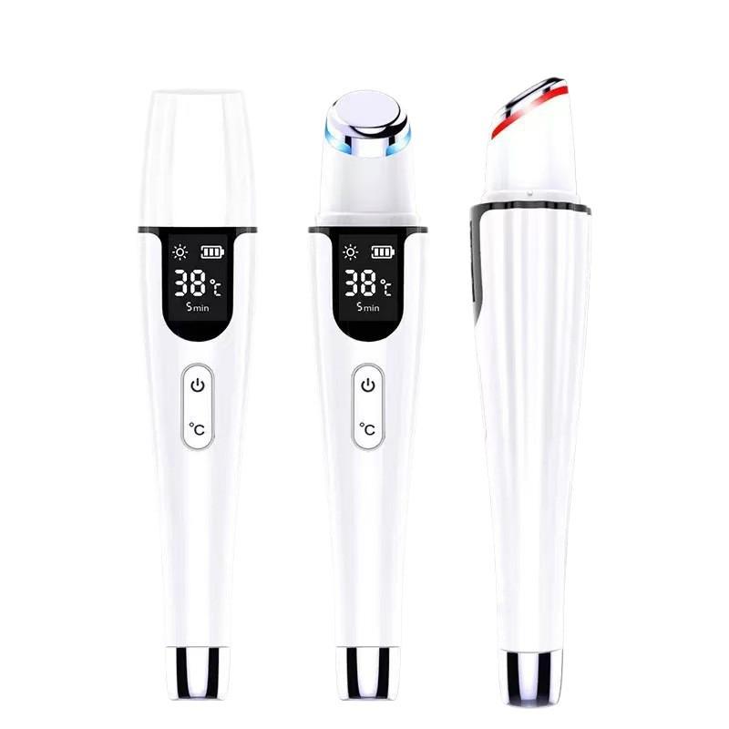 Ionic Eye Massager: Anti-Wrinkle & Skin Rejuvenation Device with Color Light Therapy