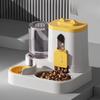 Cat Face Feeding Device, Water and Dry Food Combined Feeder, Feeding Bowl, Wet and Dry Separation Dog Bowl, Cat Bowl, Storage Food Bowl