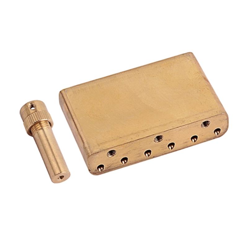 Brass Tremolo Block, Single Rock System 63mm Guitar Accessories Suitable for /SQ Guitar Tremolo Bridge Set