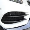 Front Fog Light Decorative Cover Trim For 2015-2018 Mercedes-Benz C Class Glossy