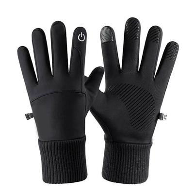 Cycling Warm Gloves Windproof Waterproof Cold Resistant Full Finger Gloves Touchscreen Outdoor