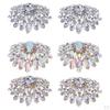 of Ladies Rhinestone Shoe Clips Jewelry for Shoes, Bags, Hats,