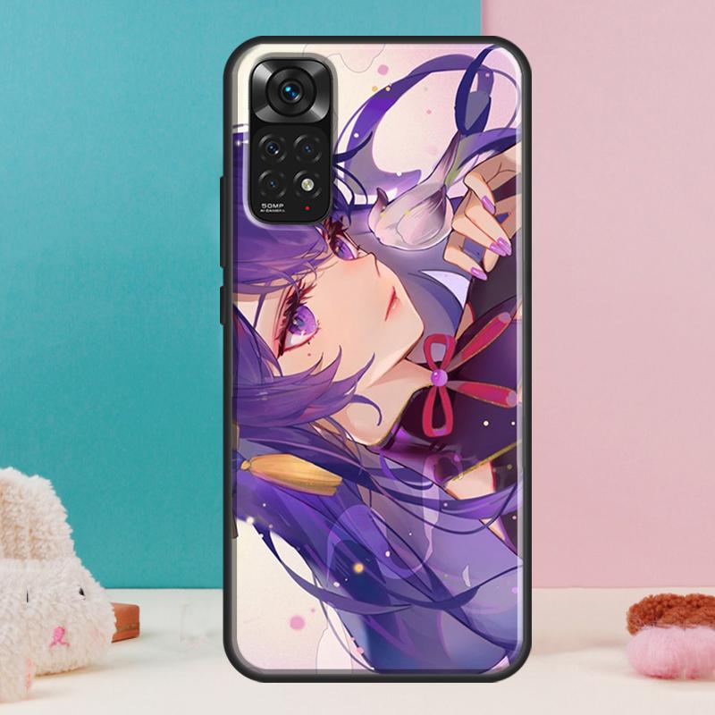 Baal Genshin Impact Game Case For Xiaomi Redmi Note 14 13 Pro 12 11 9 10 9S 10S 11S 12S Redmi 14C 13C 10C 12C Cover