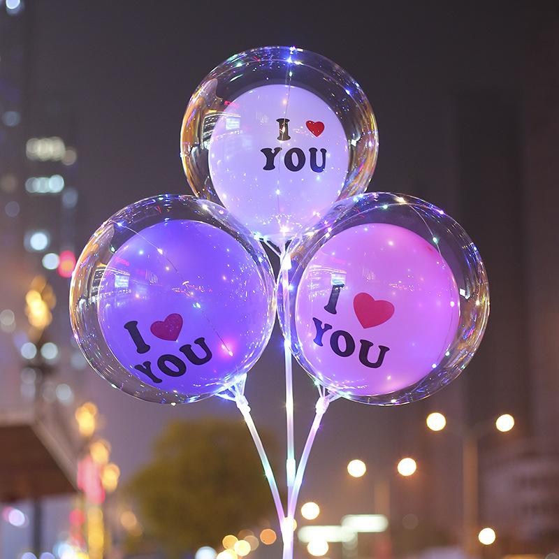 50pcs Bobo Balloon Transparent Bubble Birthday Party Wedding Transparent Balloons Baby Shower Party Decorations